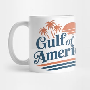 Retro Vintage Gulf Of US America 2025 Mug